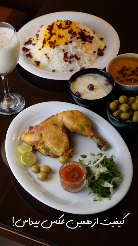 رستوران چهارباغ در اردبیل